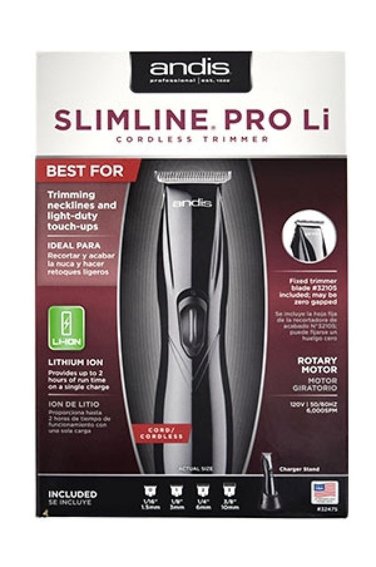 Andis 32475 Slimline Pro Li Trimmer (Black)