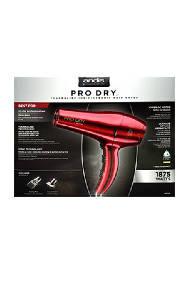 Andis 81005 Pro Dry Tourmaline Lonic/Ceramic Dryer