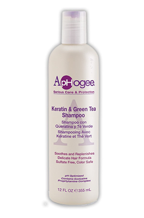 Aphogee-27 Kerain&Green Tea Shampoo (12oz)