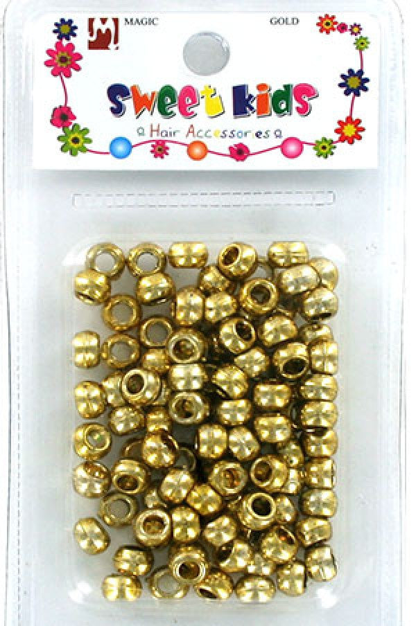5039GD Plastic Bead -small (Gold) -pc