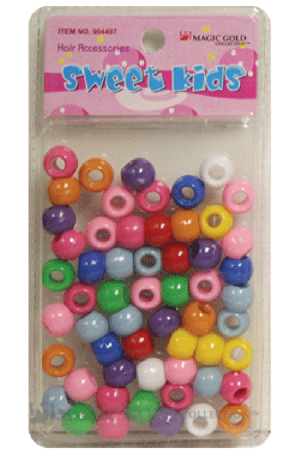 Magic Gold-1637 Plastic Bead (M) Mix -pc