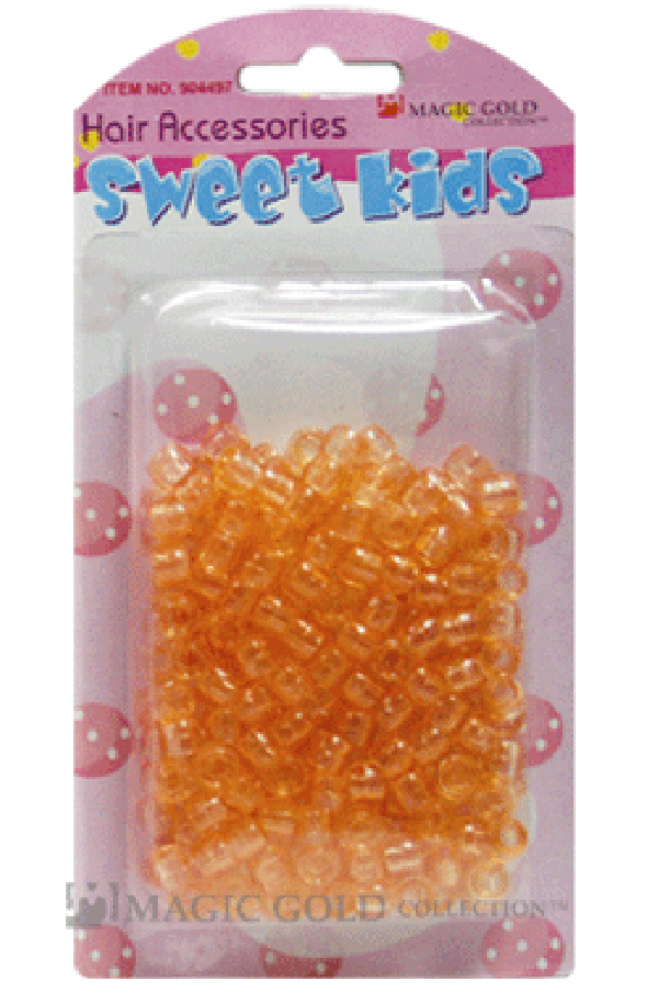 Magic Gold Plastic Bead (S) 1615 Crystal Peach