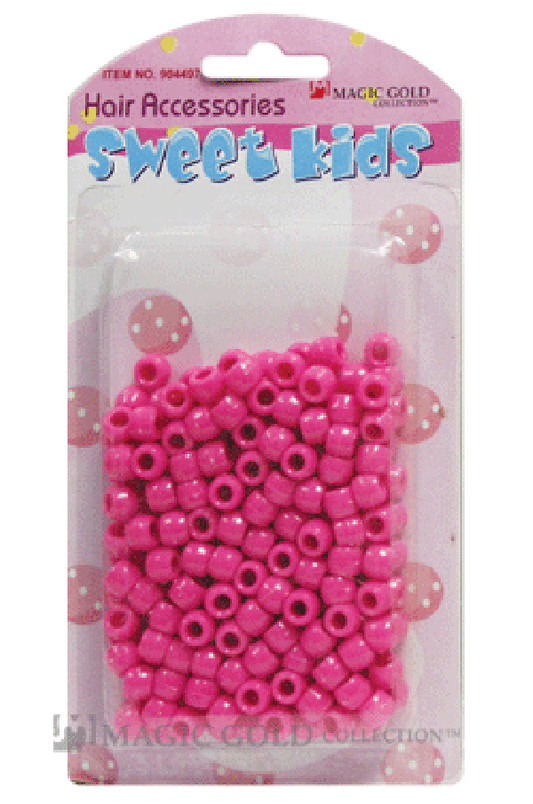 Magic Gold Plastic Bead (S) 1617 Hot Pink