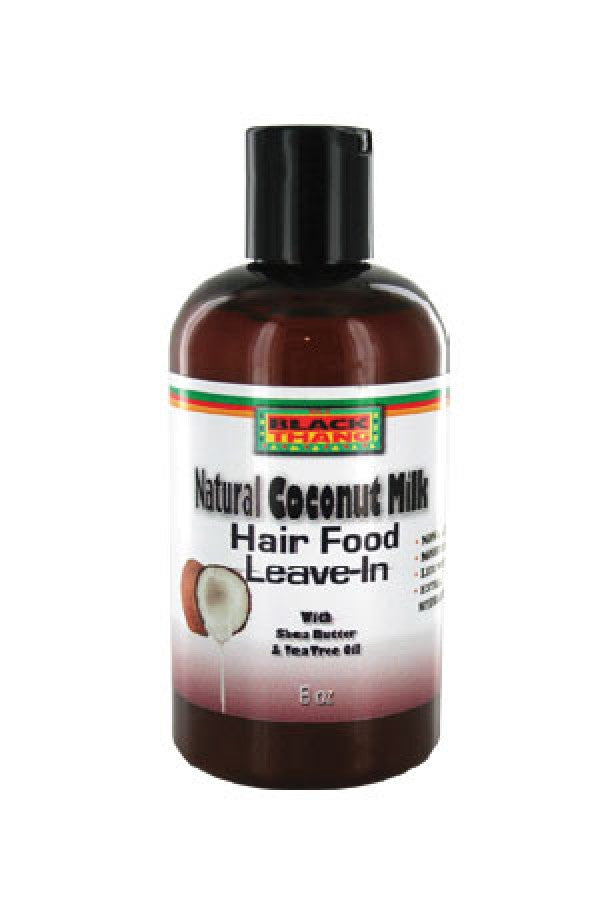 Black Thang-7 Natural Coconut Milk Hair Food Leave-In (8oz)