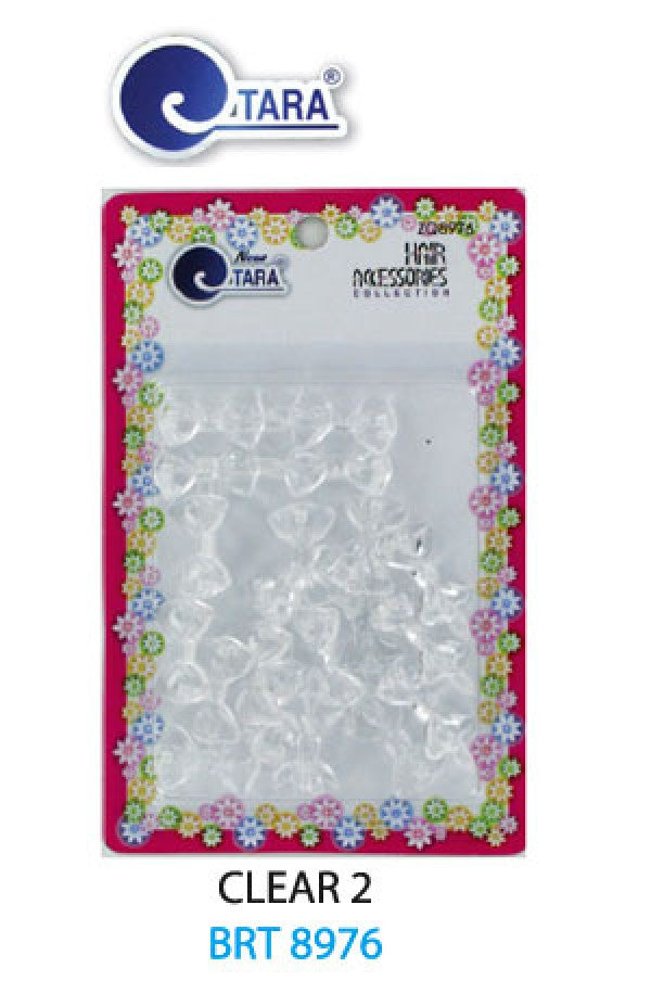 Tara Barrette Ribbon Clear BRT8976 -pc