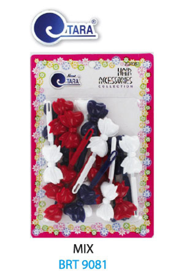 Tara Barrette Ribbon Mix BRT9081 -pc