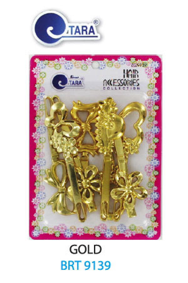 Tara Barrette Large Asst Gold BRT9139 -pc