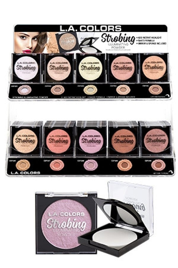 L.A Colors Strobing Illuminating Powder CAD98.1 (10 colors/ 6 pc)