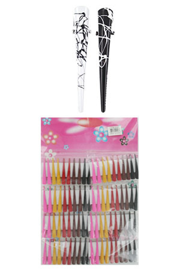 4053 Kids Hair Long Clip -Assrt (80pcs/pk)