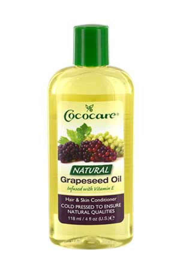 Cococare-55 Natural Grapeseed Oil (4oz)