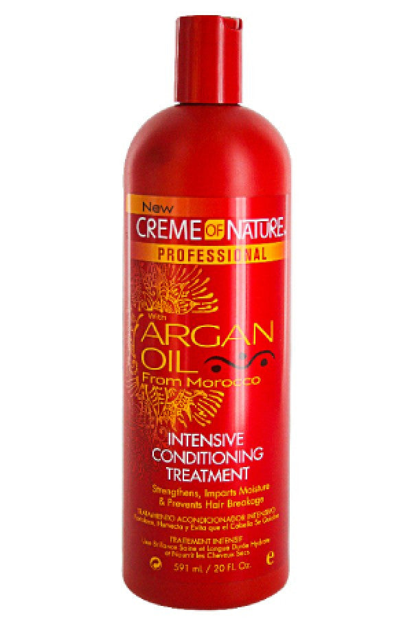 Creme of Nature-64 ARGAN OIL FROM MOROCCO Intensive Conditioning Treatment 20oz