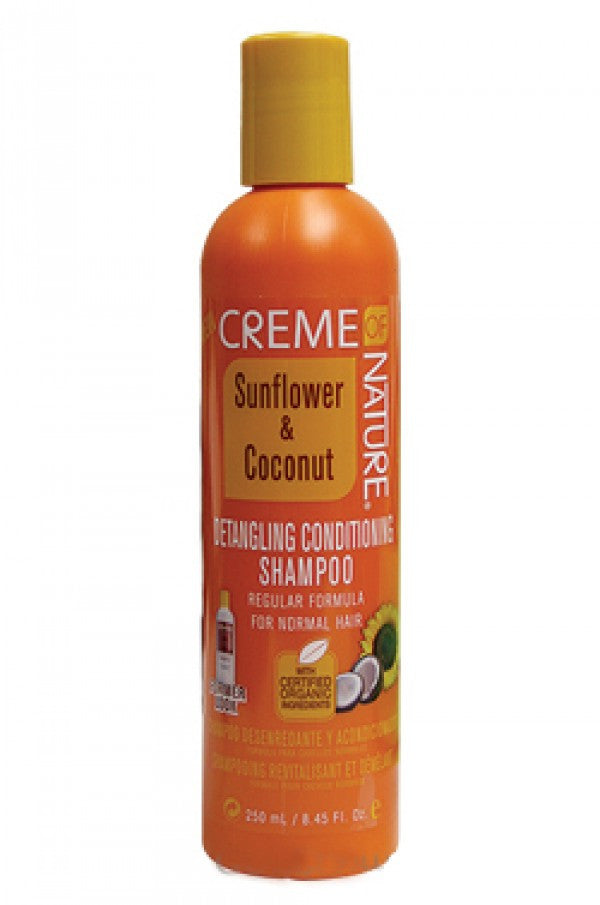 Creme of Nature-25 Sunflower & Coconut Detangling Conditioning Shampoo - Regular (8.45oz)