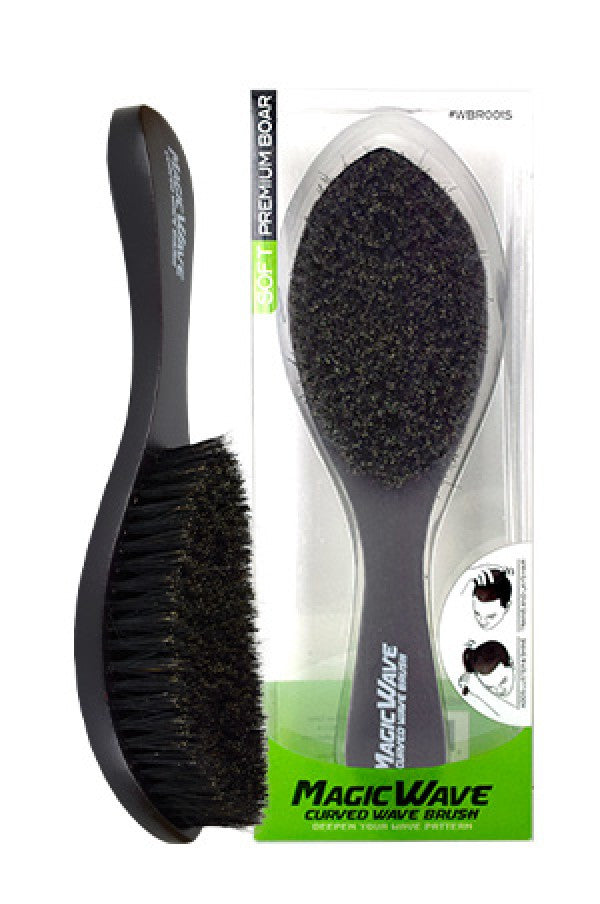 WBR001S Magic Curved Wave Brush w/Handle-pc