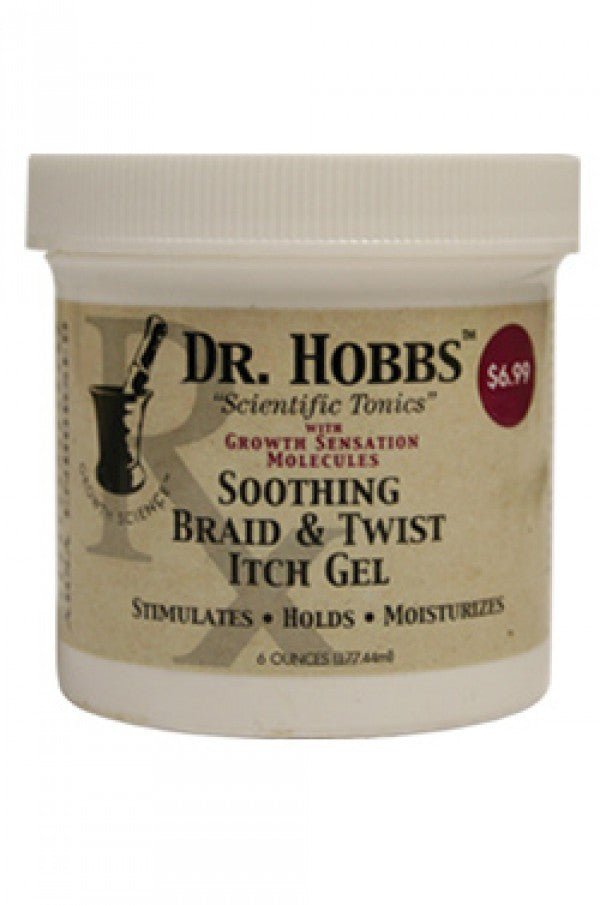 Dr. Hobbs-6 Soothing Braid & Twist Itch Gel (6oz)