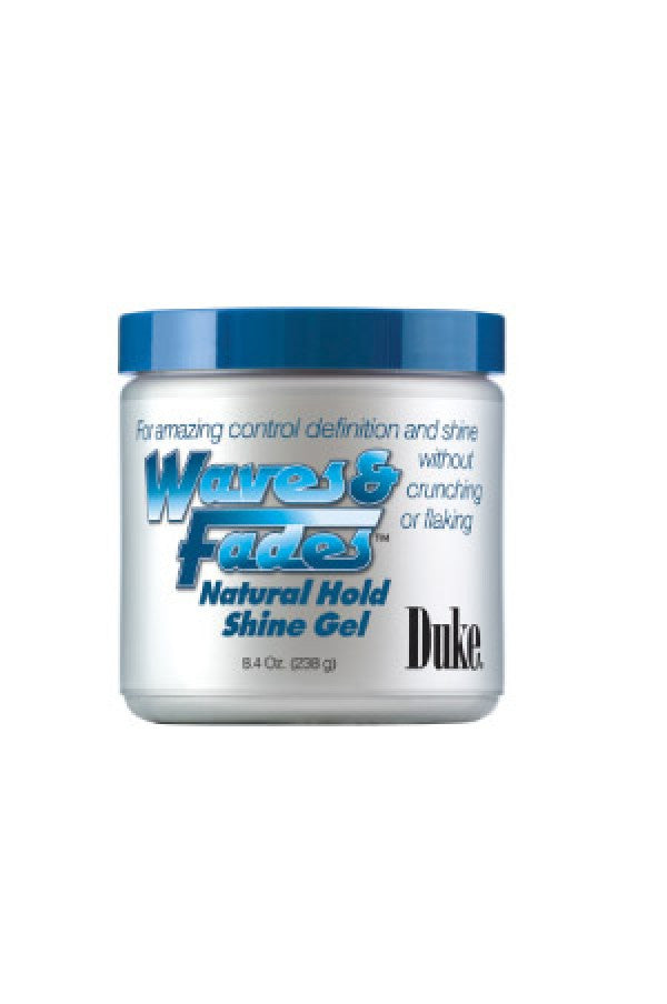 Duke-20 Waves & Fades Natural Hold Shine Gel 8.4oz