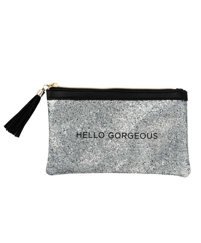 Hello Gorgeous Bag Pewter