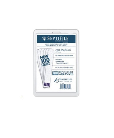 BS SEPTIFILE 240 GRIT 100pk