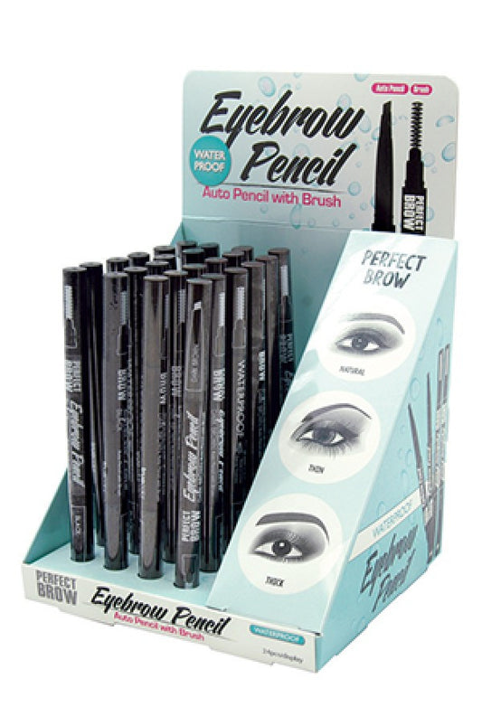 Magic- EYE1005 Eyebrow Water Proof Auto Pencil with Brush (24pcs) -ds
