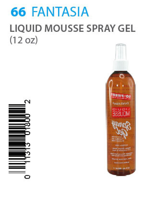 Fantasia-66 IC Liquid Mousse Spray Gel 12oz
