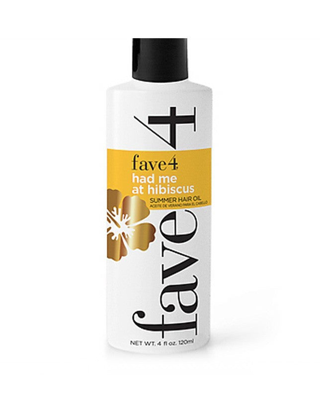 Fave 4 Had Me At Hibiscus Oil