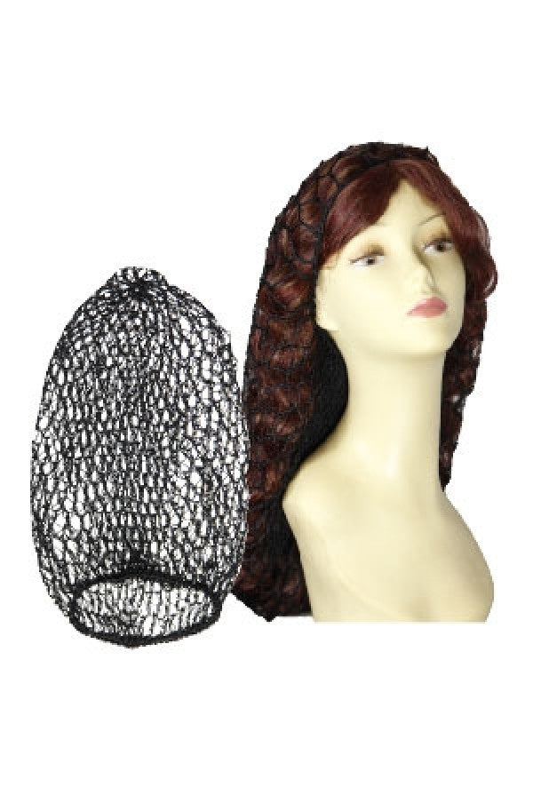 Magic Long Fish Hair Net Jumbo Black FSH2BLA-dz
