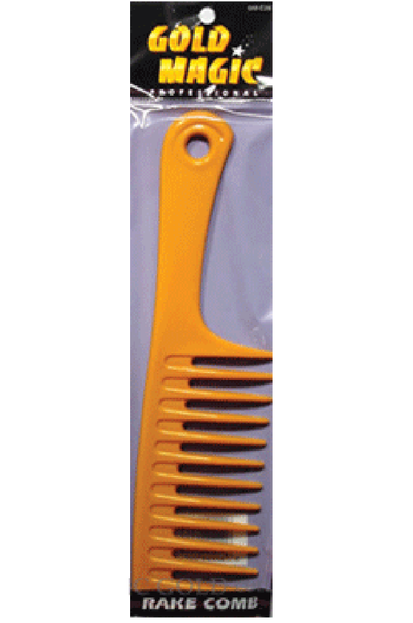 Gold Magic Large Rake Comb -dz