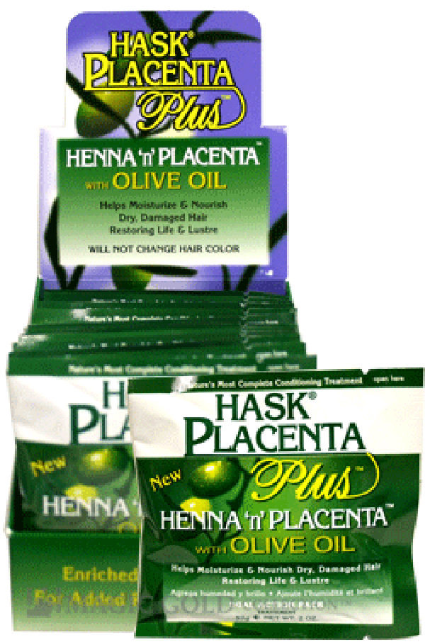 Hask-10 Hair Treatment Pack - Olive Oil (2oz/12pk/ds)
