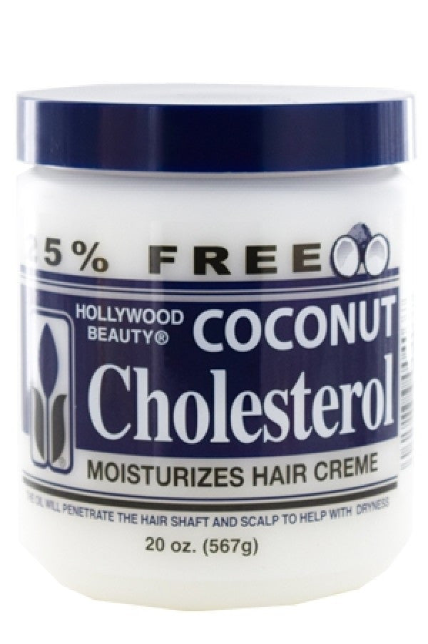 Hollywood Beauty-72 Coconut Cholesterol Creme (20oz)