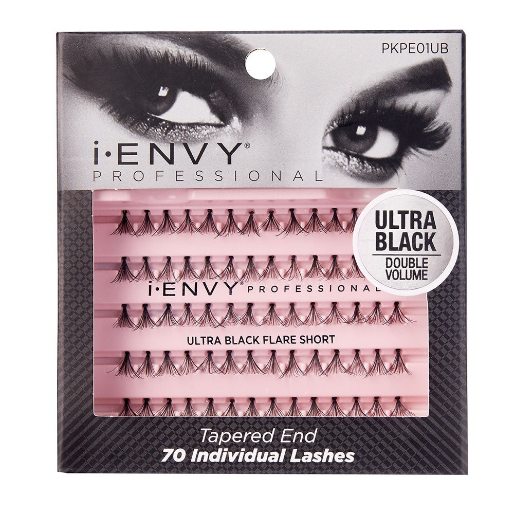 i.Envy Individual Lashes Flare Ultra Black