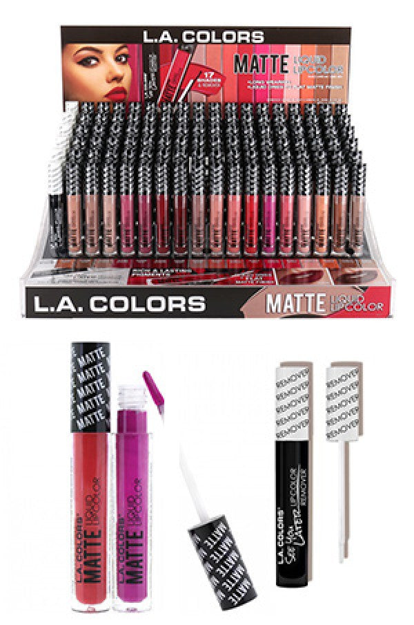 L.A.Colors Matte Liquid Lipcolor (18 kinds/12 ea each) CAD78.1