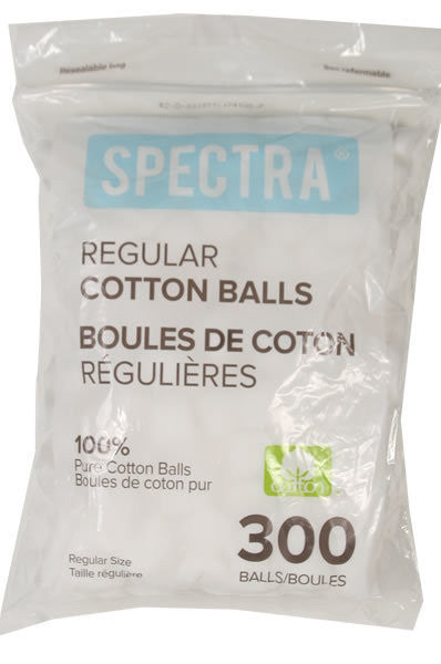 SPECTRA 100% Pure Cotton Ball (300pcs/pack)