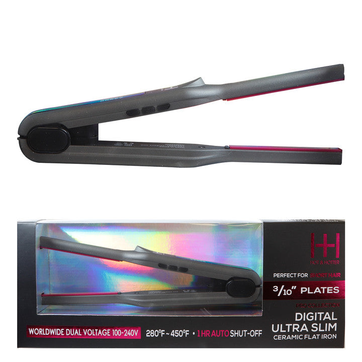 ANNIE Hot & Hotter Digital Ultra slim Flat Iron