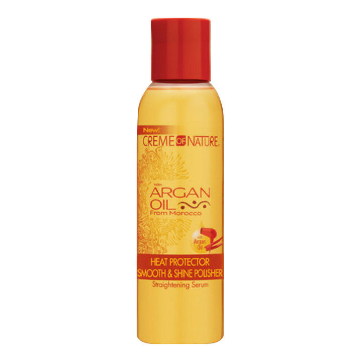 CREME OF NATURE Argan Oil Heat Defense Smooth&Shine Polisher (4oz)