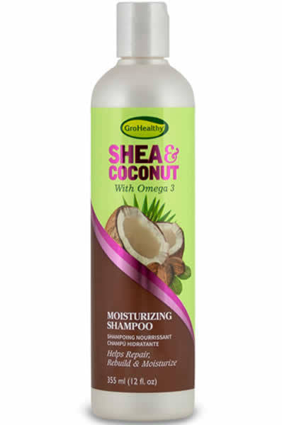 SOFN'FREE ***Gro Healthy Shea & Coconut Moisturizing Shampoo (12oz)