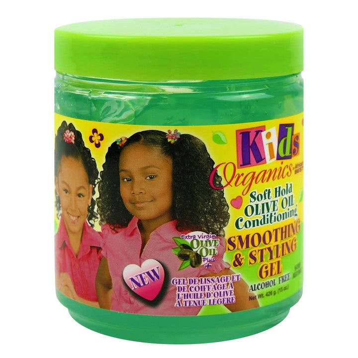 AFRICA'S BEST Kids Originals Olive Oil Smoothing&Styling Gel (15oz)