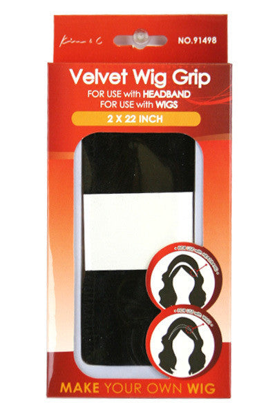 KIM & C Velvet Wig Grip 2" x 22"