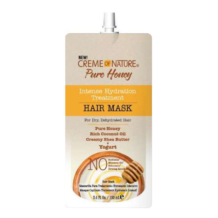 CREME OF NATURE Pure Honey Hair Mask Pouch (3.4oz)