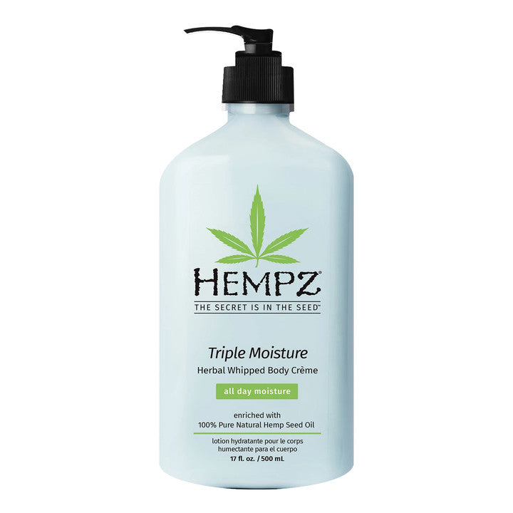 HEMPZ Triple Moisture Herbal Whipped Body Creme (17oz)