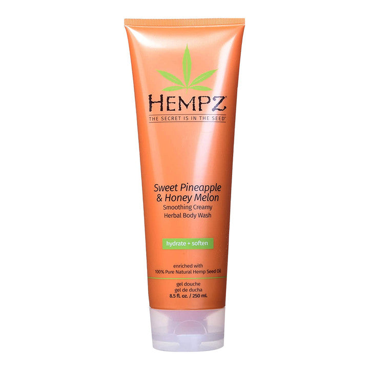 HEMPZ Sweet Pineapple & Honey Melon Smoothing Creamy Herbal Body Wash (8.5oz)