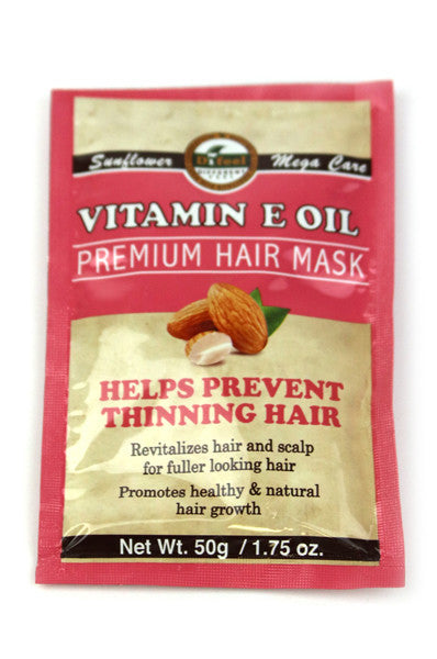 SUNFLOWER Difeel Premium Hair Mask Packet [Vitamin E Oil]