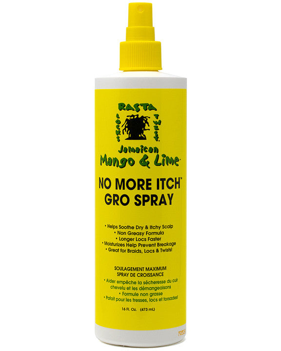 JAMAICAN MANGO & LIME No More Itch Gro Spray (16oz)