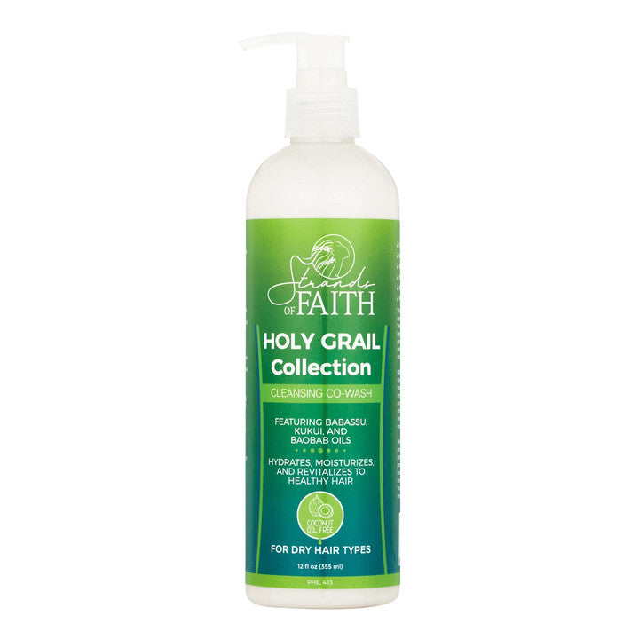 STRANDS of FAITH Holy Grail Collection Cleansing Co-Wash (12oz)