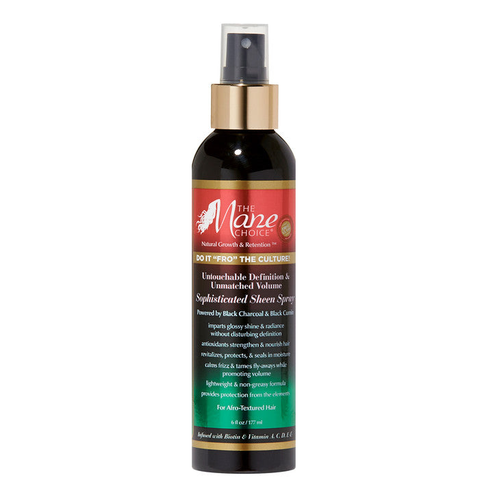 THE MANE CHOICE Do It FRO The Culture Untouched Definition & Unmatched Volume Sophisticated Sheen Spray(6oz)