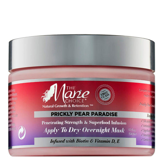 THE MANE CHOICE Prickly Pear Paradise Apply To Dry Overnight Mask(12oz)
