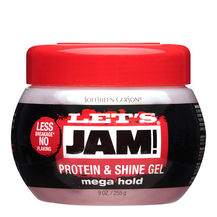 LET'S JAM Protein & Shine Gel #Mega Hold (9oz)