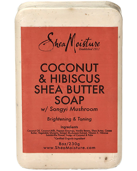 SHEA MOISTURE Coconut & Hibiscus Shea Butter Soap (8oz)