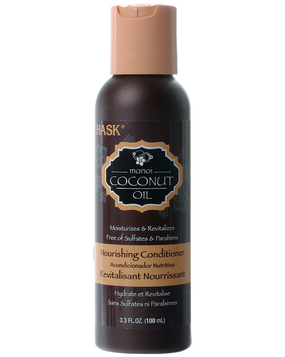 HASK Monoi Coconut Oil Nourishing Conditioner Travel Size (3.3oz)