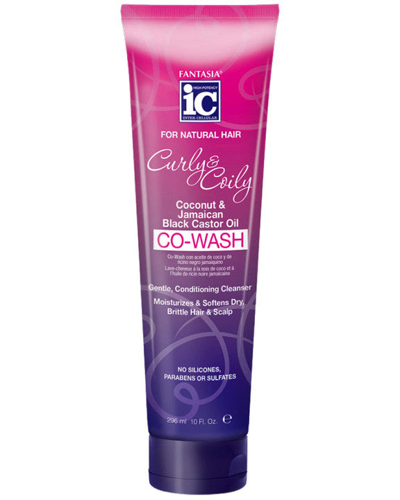 FANTASIA IC Natural Hair Curly & Coily Co-Wash (10oz)