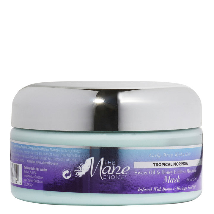 THE MANE CHOICE Tropical Moringa Sweet Oil & Honey Endless Moisture Mask(8oz)