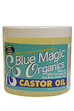 BLUE MAGIC Organics Castor Oil (12oz)